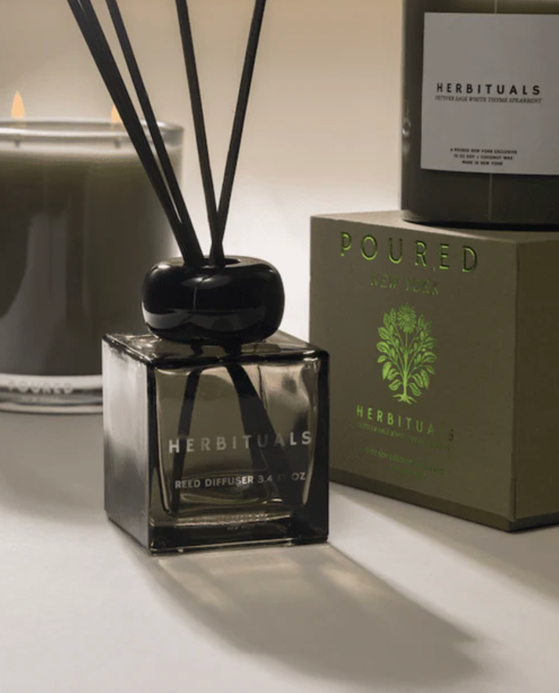 Herbituals Reed Diffuser by Poured NY
