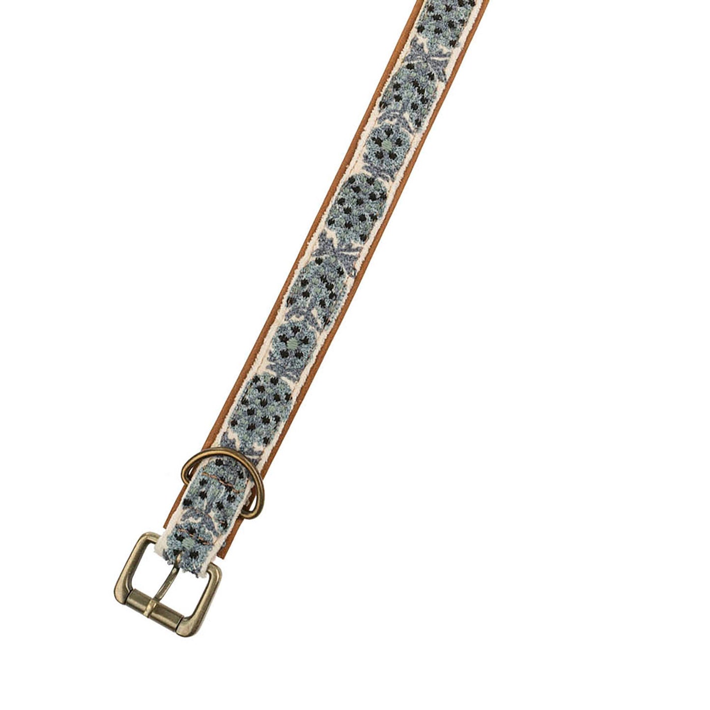 Nova Embroidered Dog Collar M