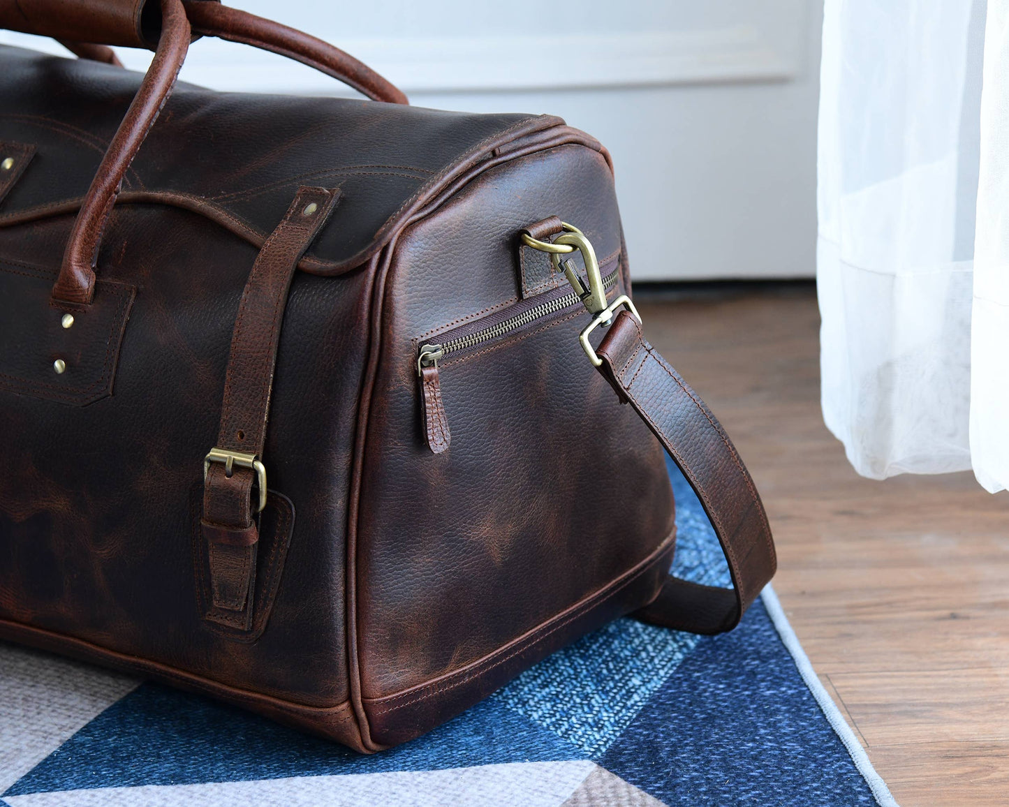 Chicane Leather Weekender Bag