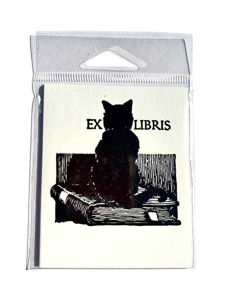 Cat on Book