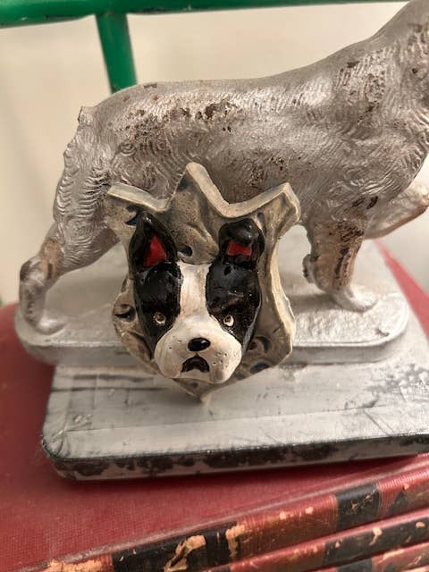 Boston Terrier on a Plaque
