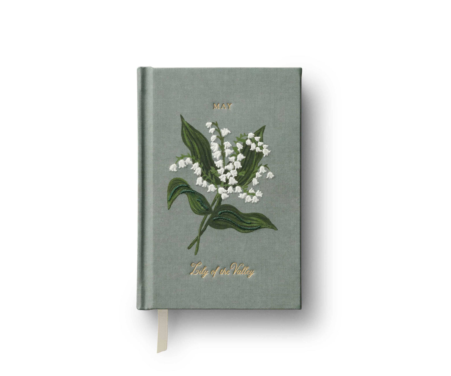 Birth Month Mini Embroidered Journal - May