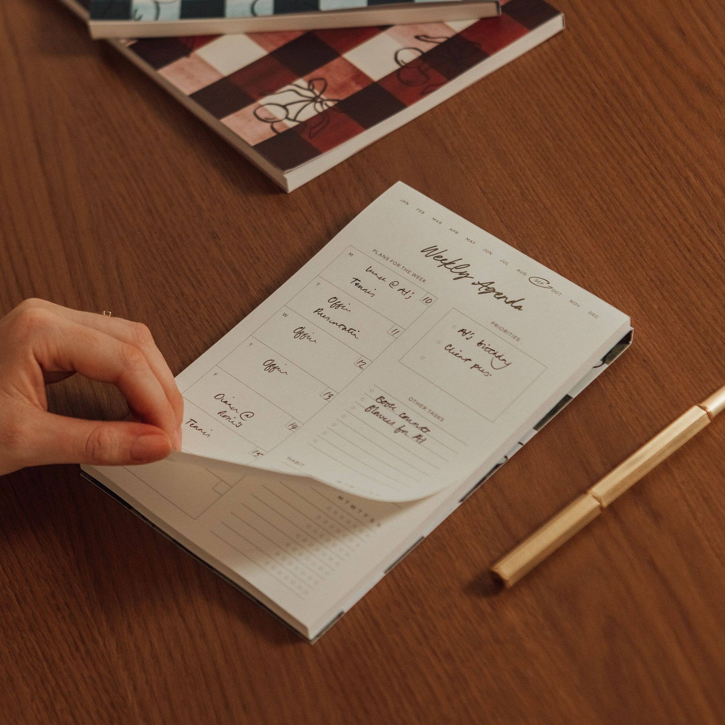 Productivity Weekly Planning Pad, Undated - Picnic