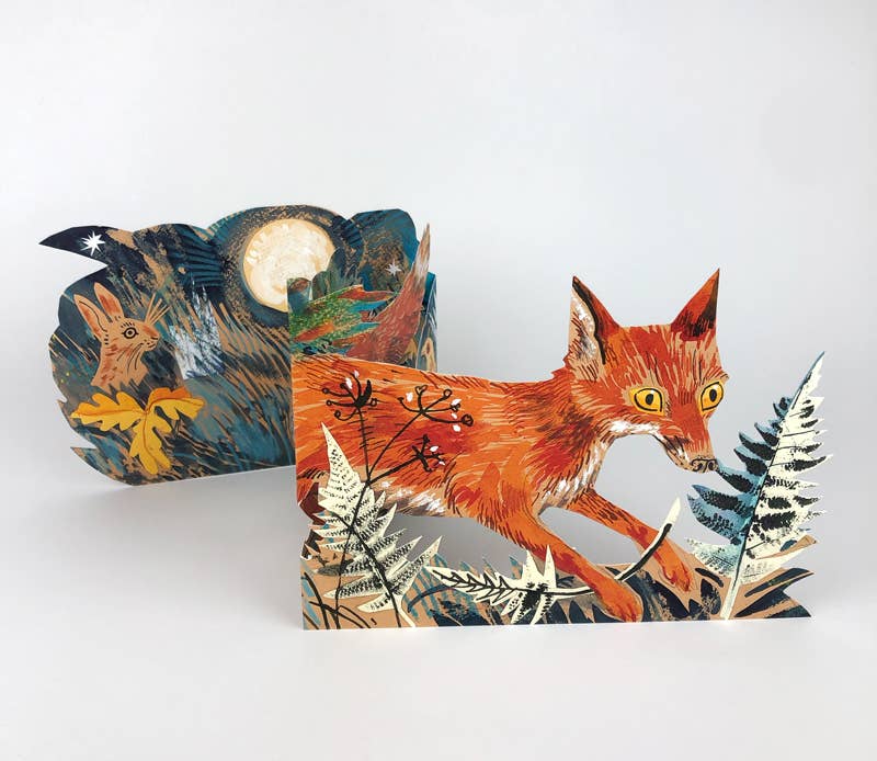 Fox Collage Card - Mark Hearld