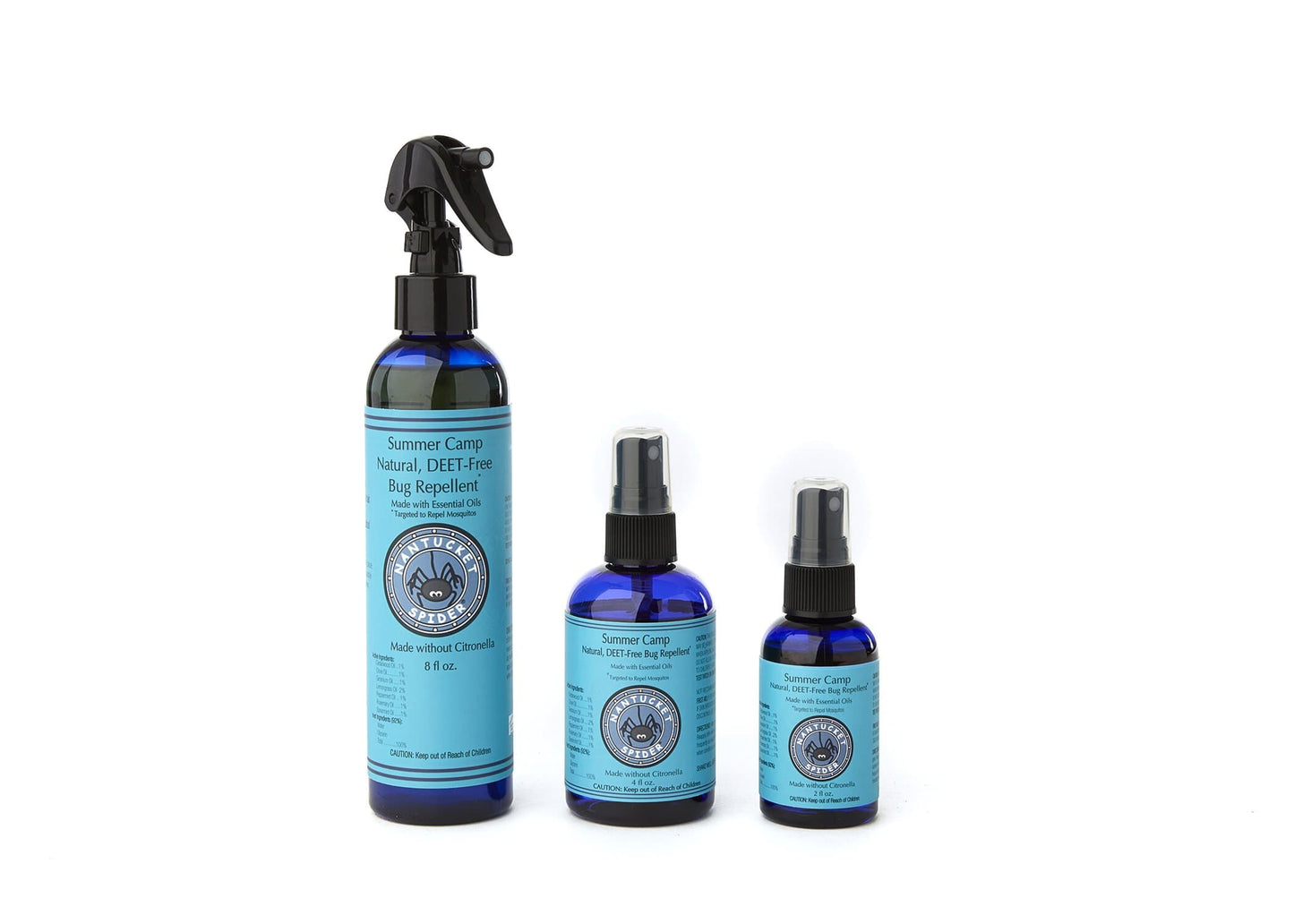 Summer Camp Natural Bug Repellent Spray for Kids: 8 oz