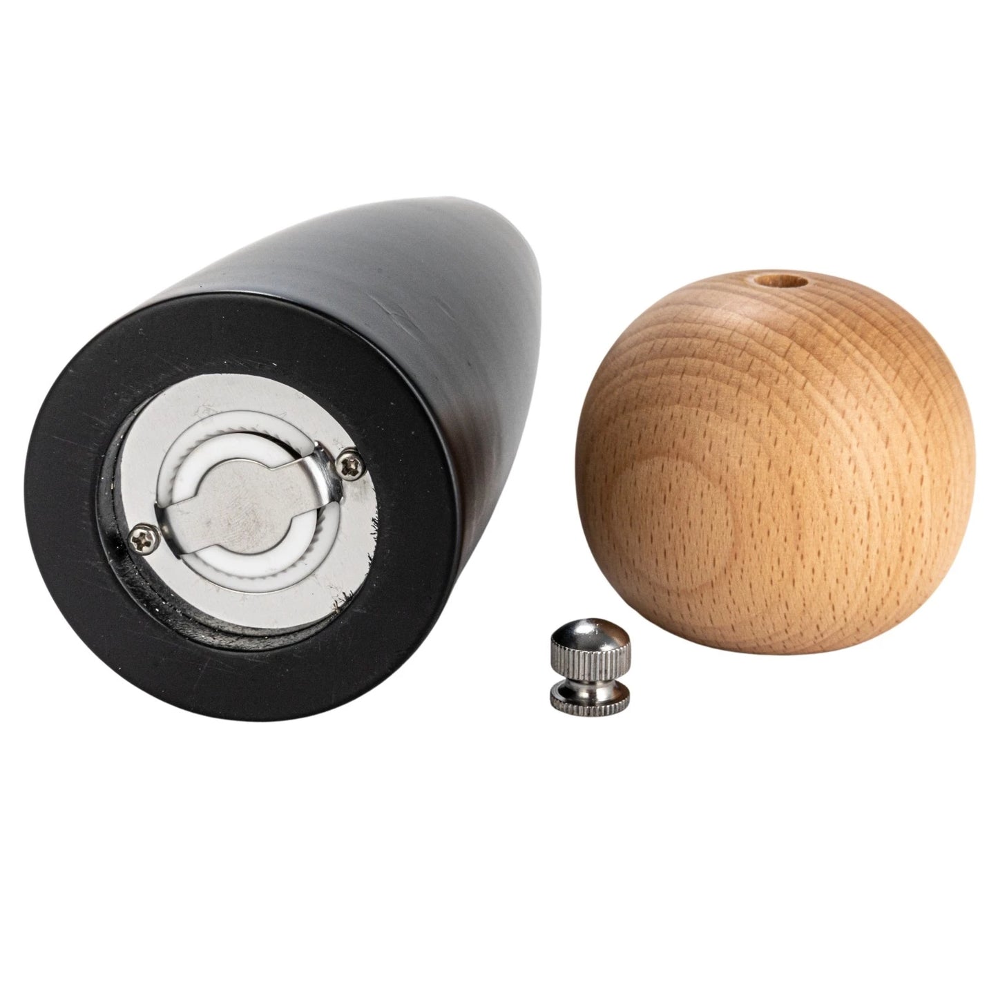 Two Toned Salt & Pepper Mill -- Two Sizes