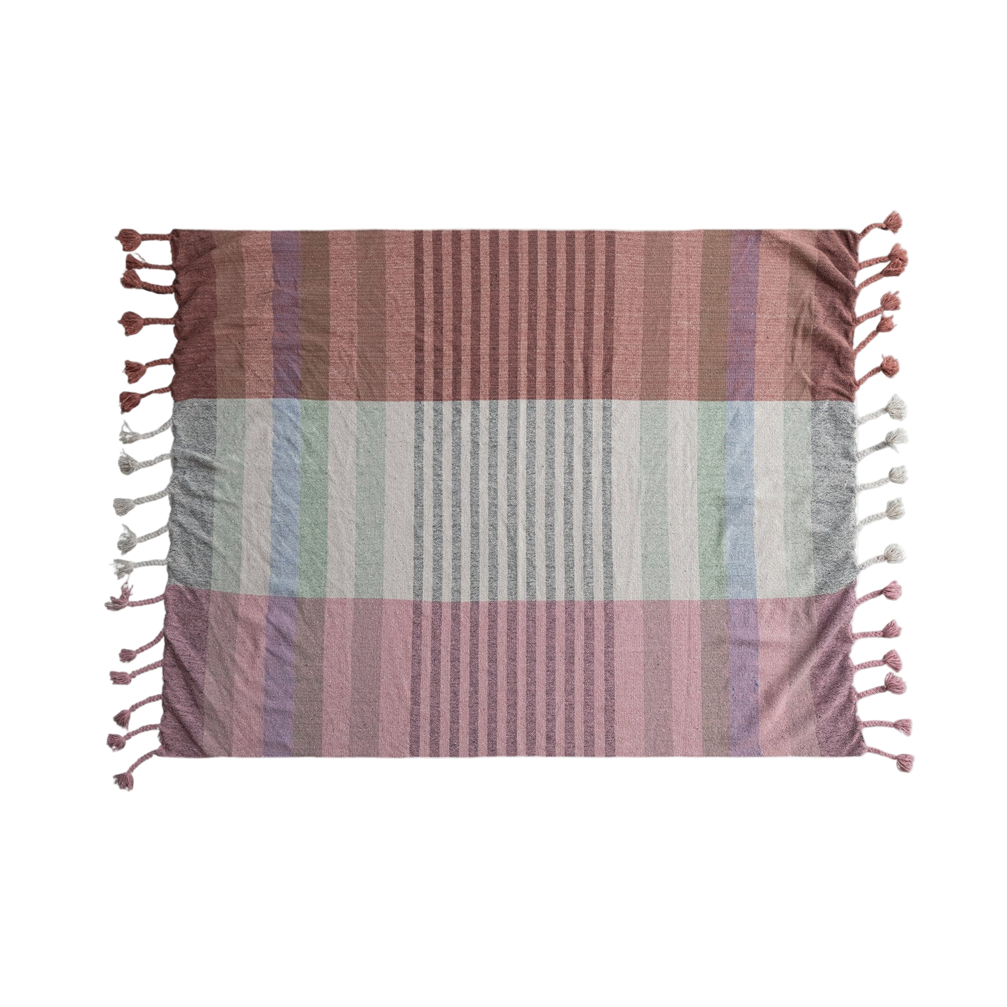 Rhiannon Recycled Cotton Blend Throw