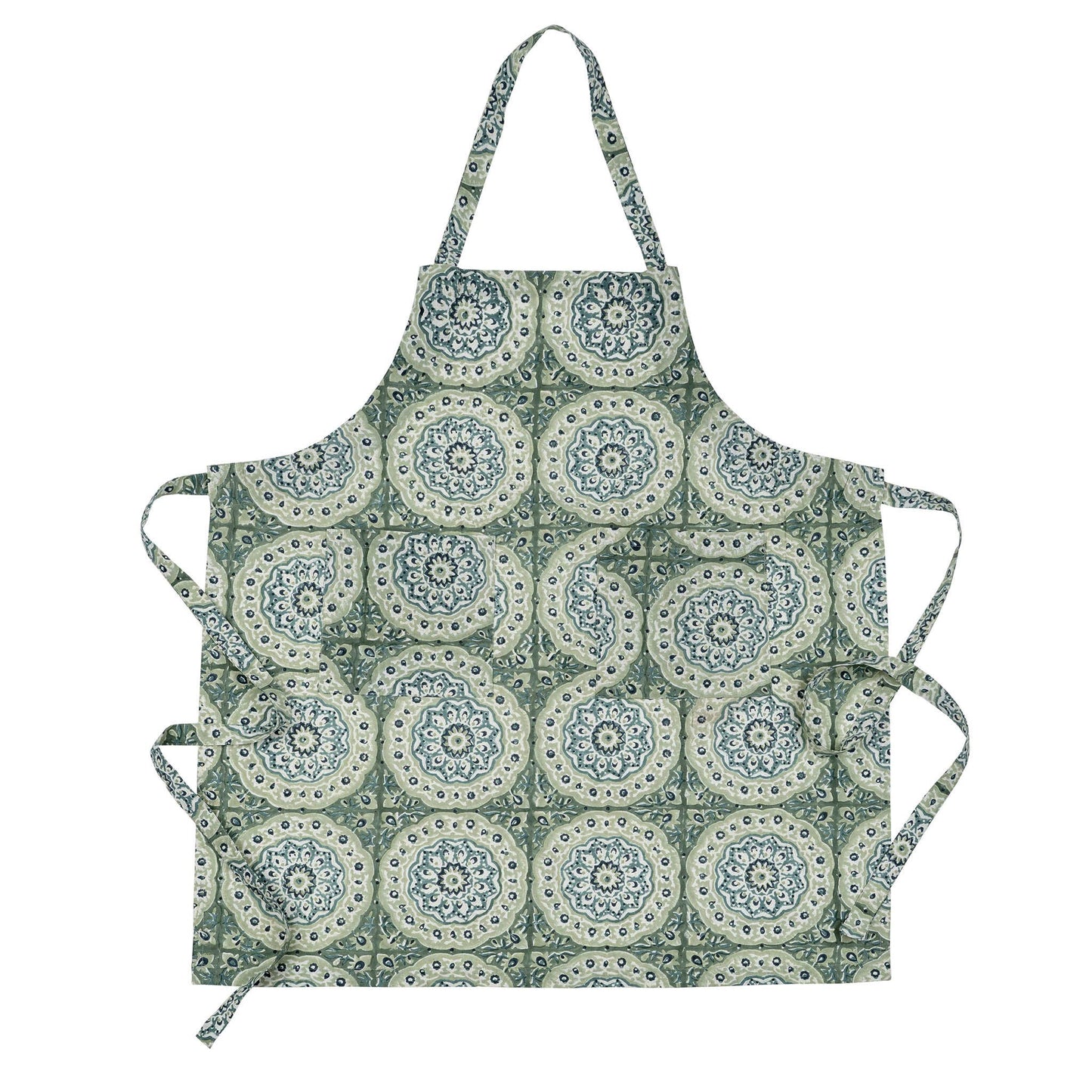 Mirabel Block Print Apron