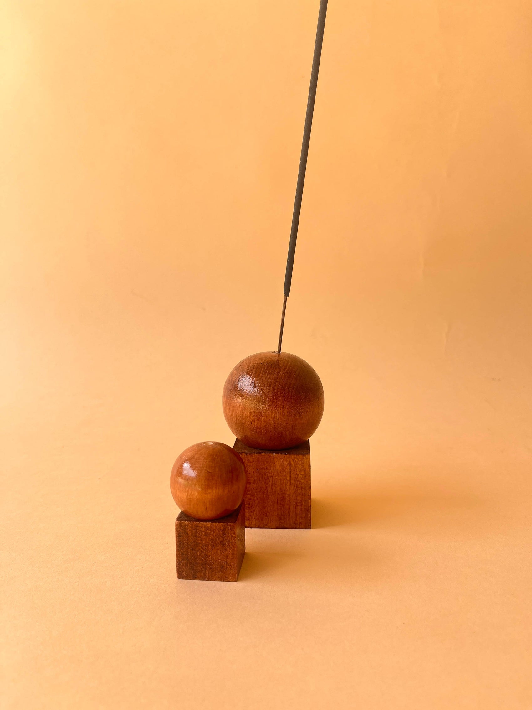 Wooden Incense Holder-Walnut