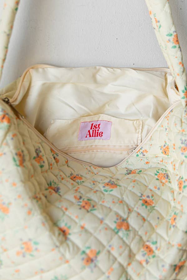 Puffy Quilted Tote Bag