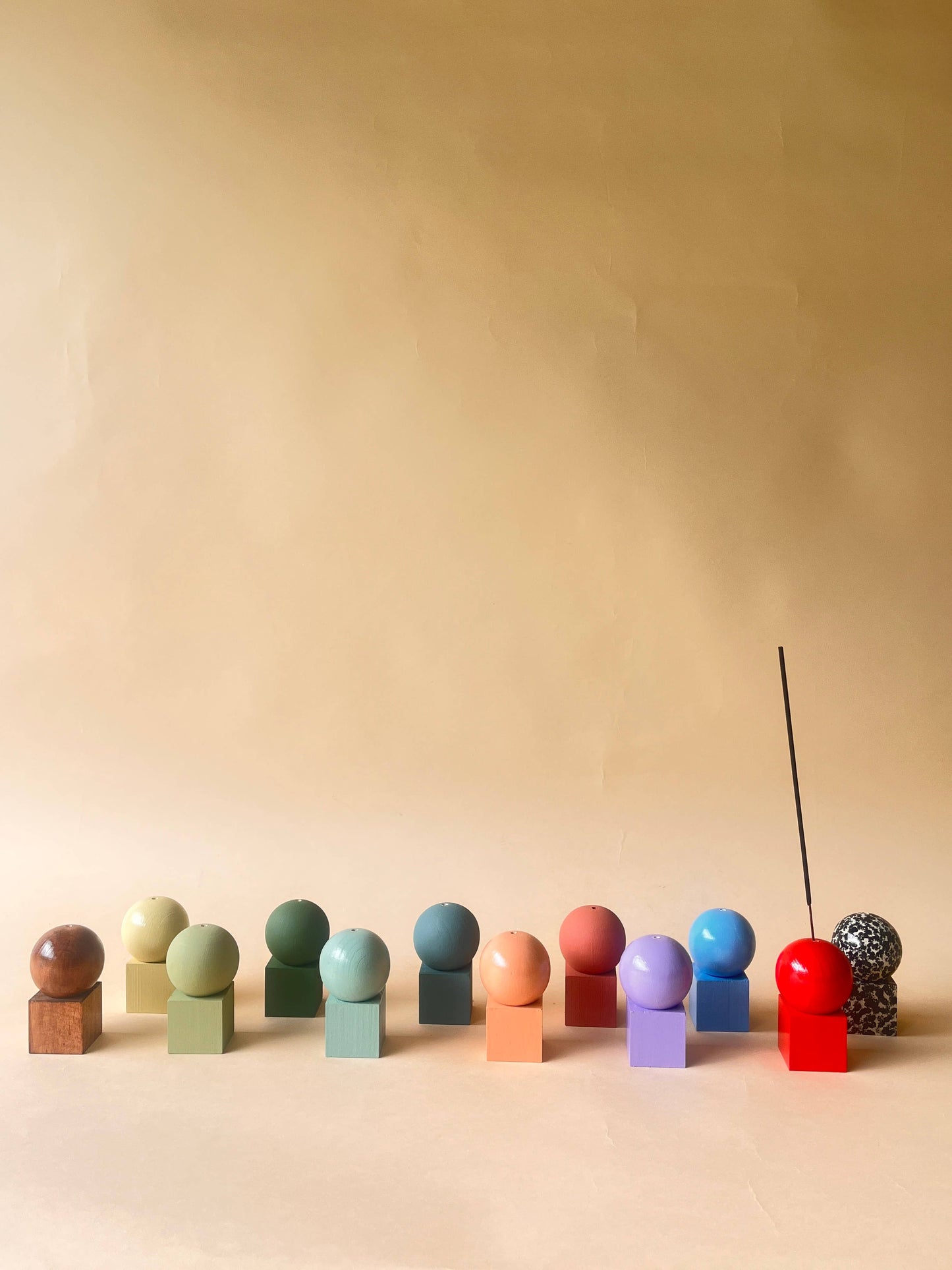 Wooden Incense Holder - Zen