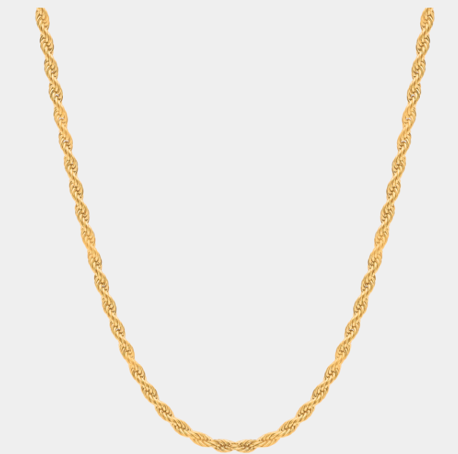 Rope Chain: 20 inch