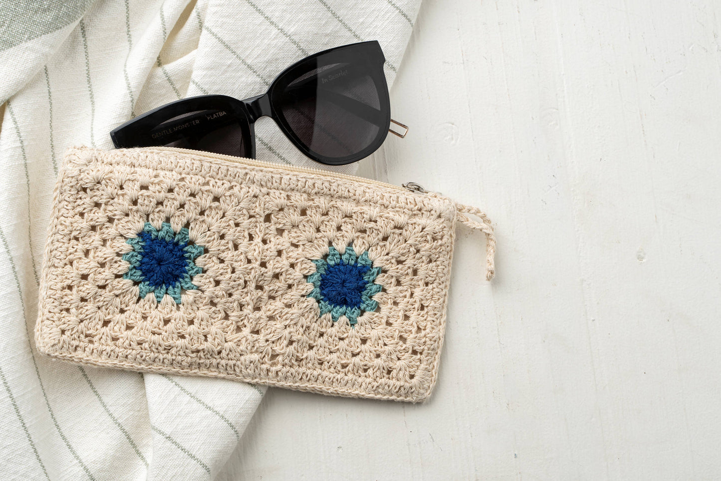 Luna Crochet Pouch