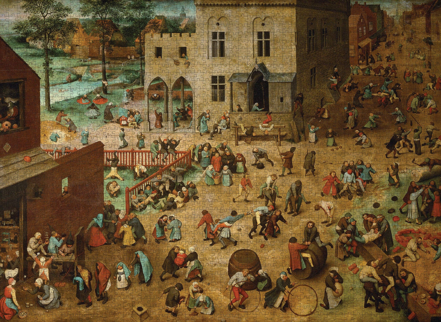 Pieter Bruegel: Children’s Games 2000-Piece Jigsaw Puzzle