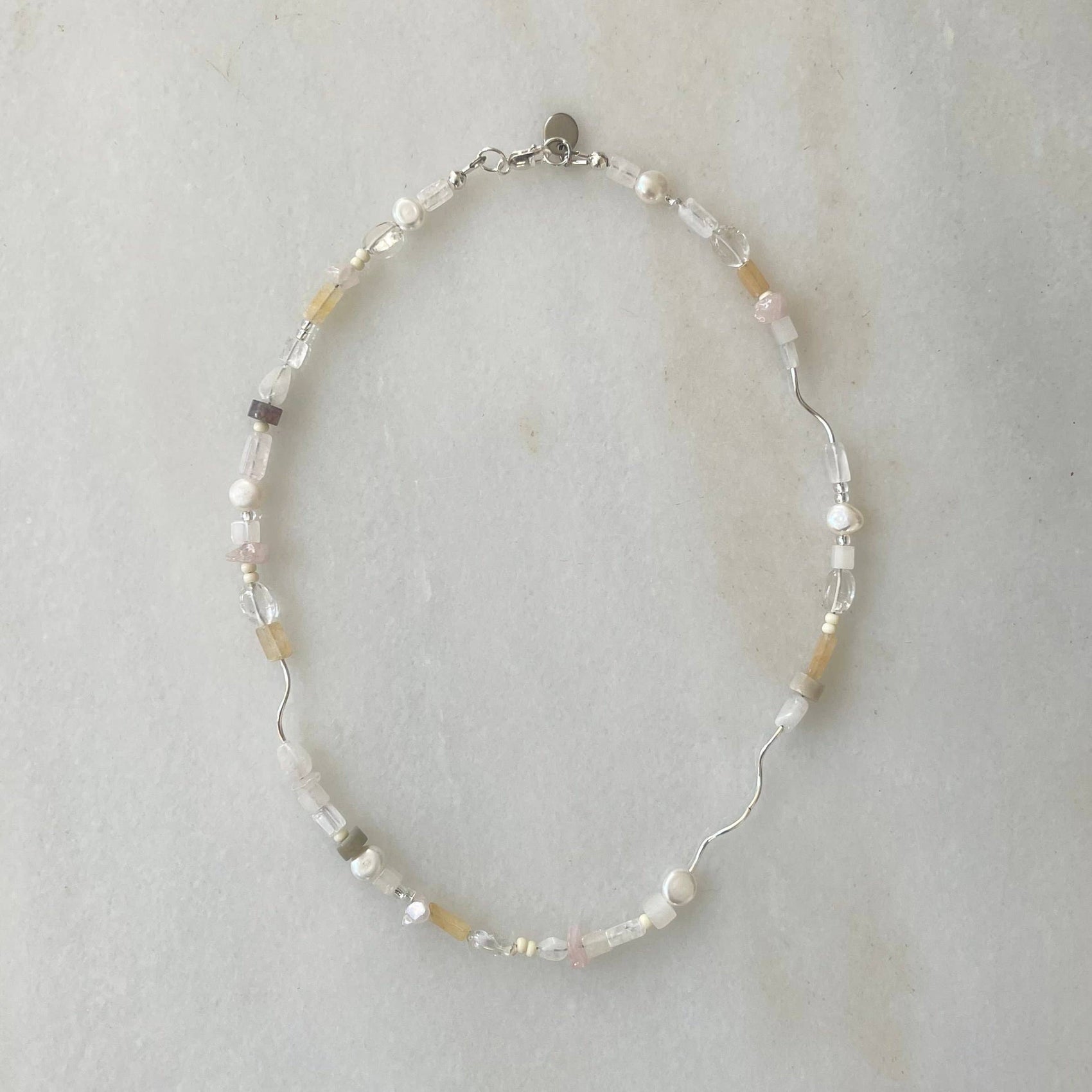 Mixed Media Necklace: 18"