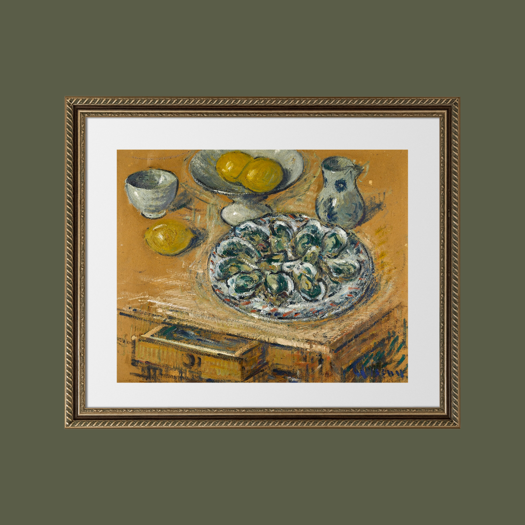 Still Life with Oysters Art Print
