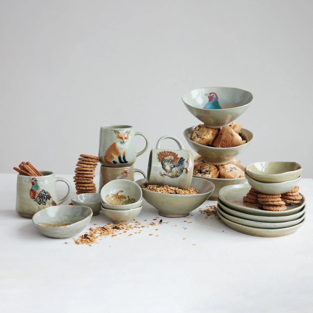 Autumnal Creature Dish - Available in 4 Styles