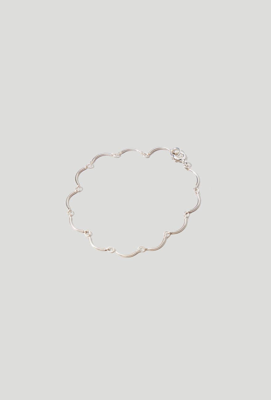 Scallop Bracelet Sterling Silver