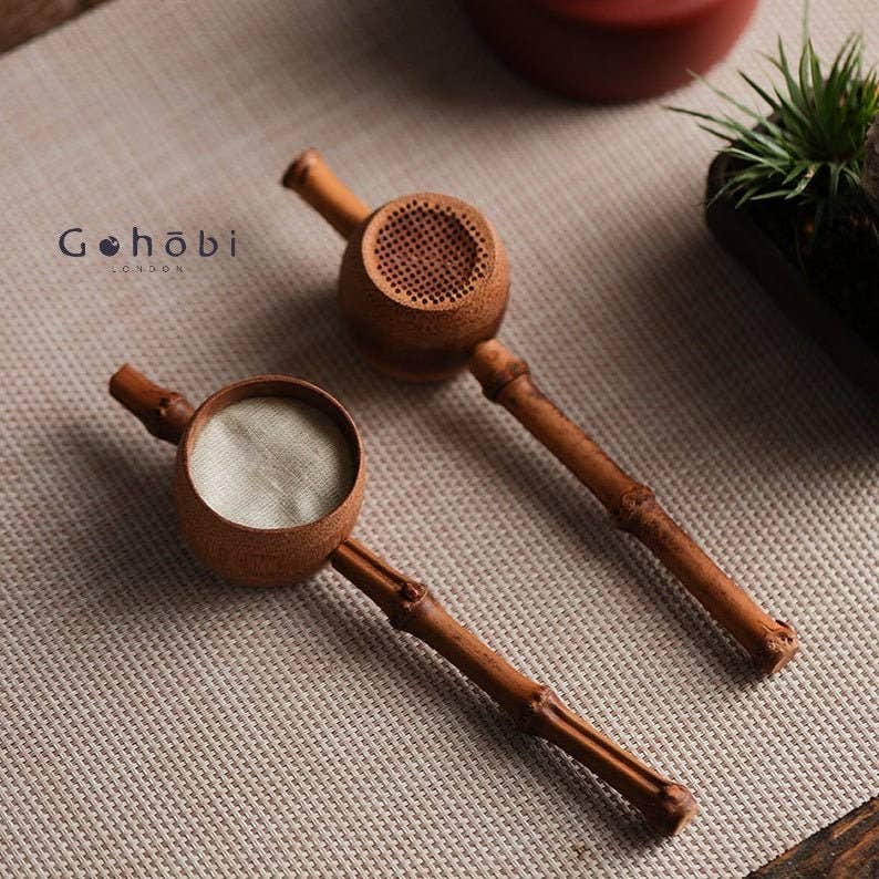 Gohobi Bamboo Tea Strainer: A (Net filter)
