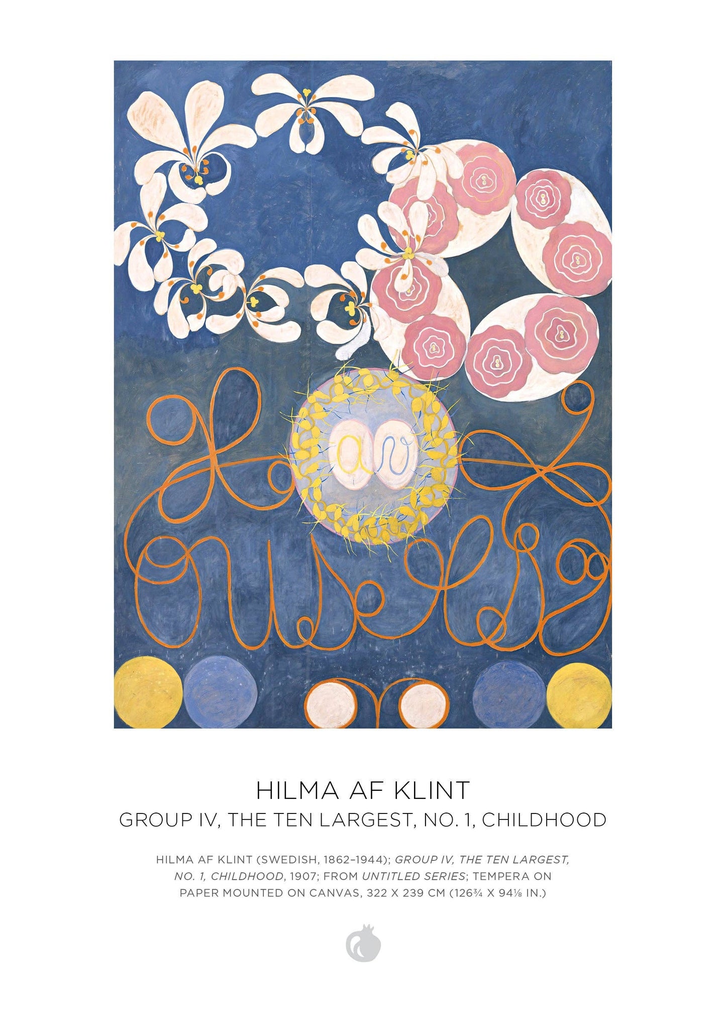 Hilma af Klint 120-Piece Double-Sided Jigsaw Puzzle Set