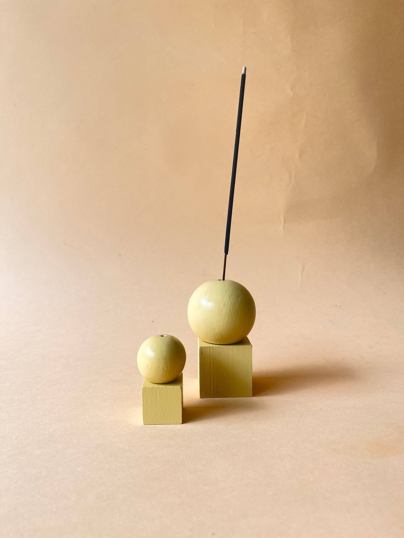 Wooden Incense Holder- Butter