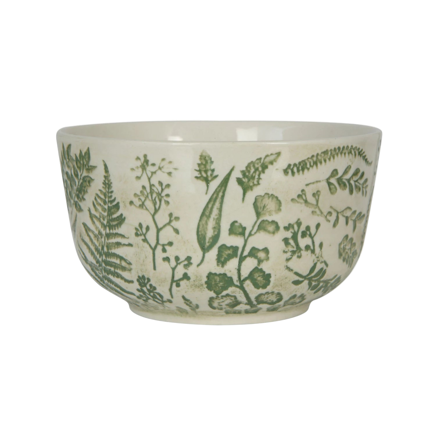 Hand-Stamped Bowl with Embossed Pattern