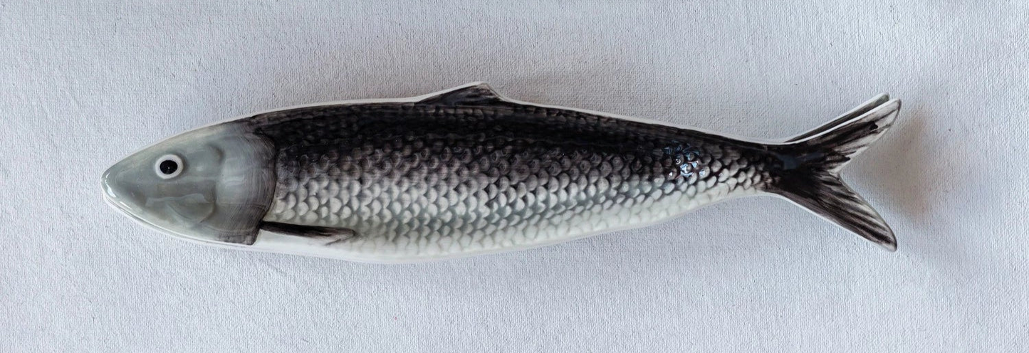 Hand-Painted Sardine Plates
