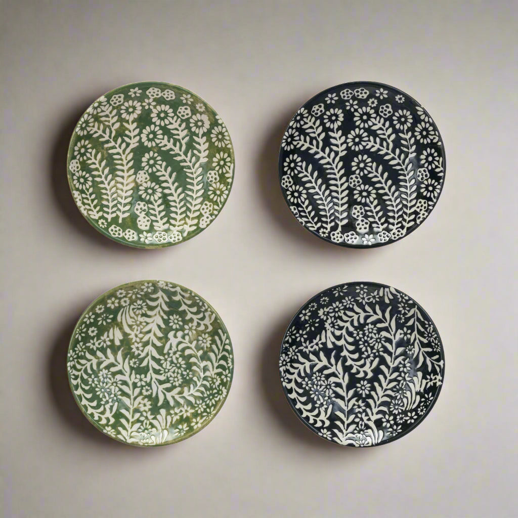 Wax Relief Botanical Mini Plates
