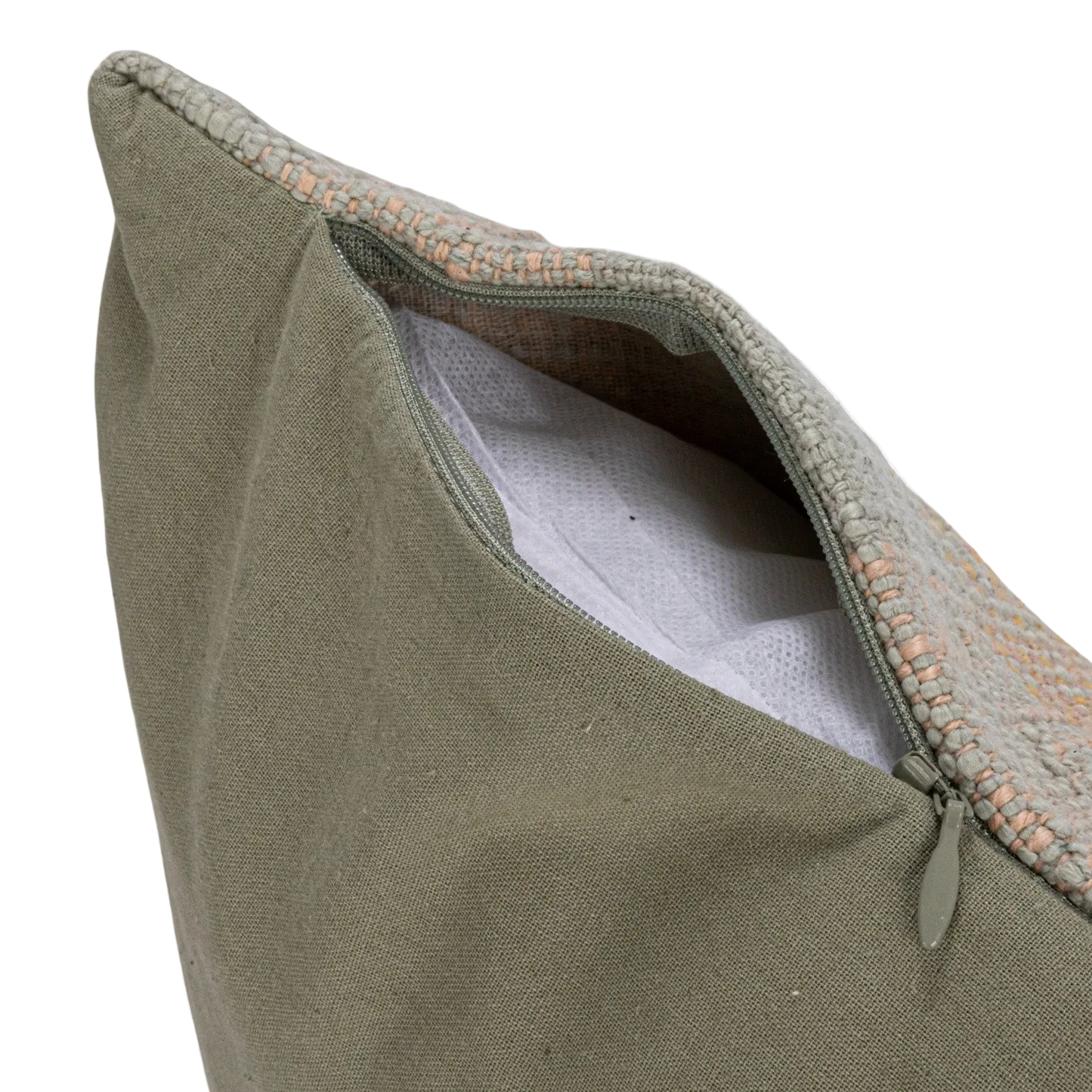 Hand-Woven Cotton Pillow