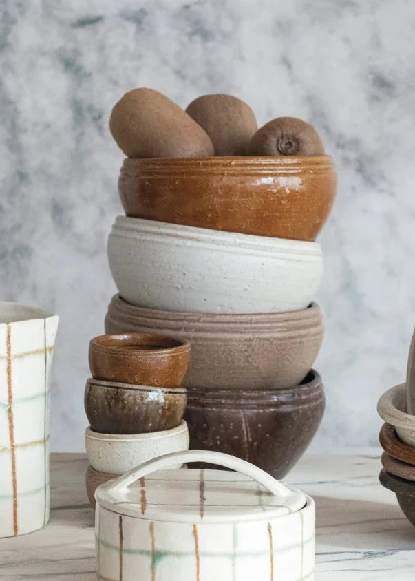 Stoneware Vintage Reproduction Bowls