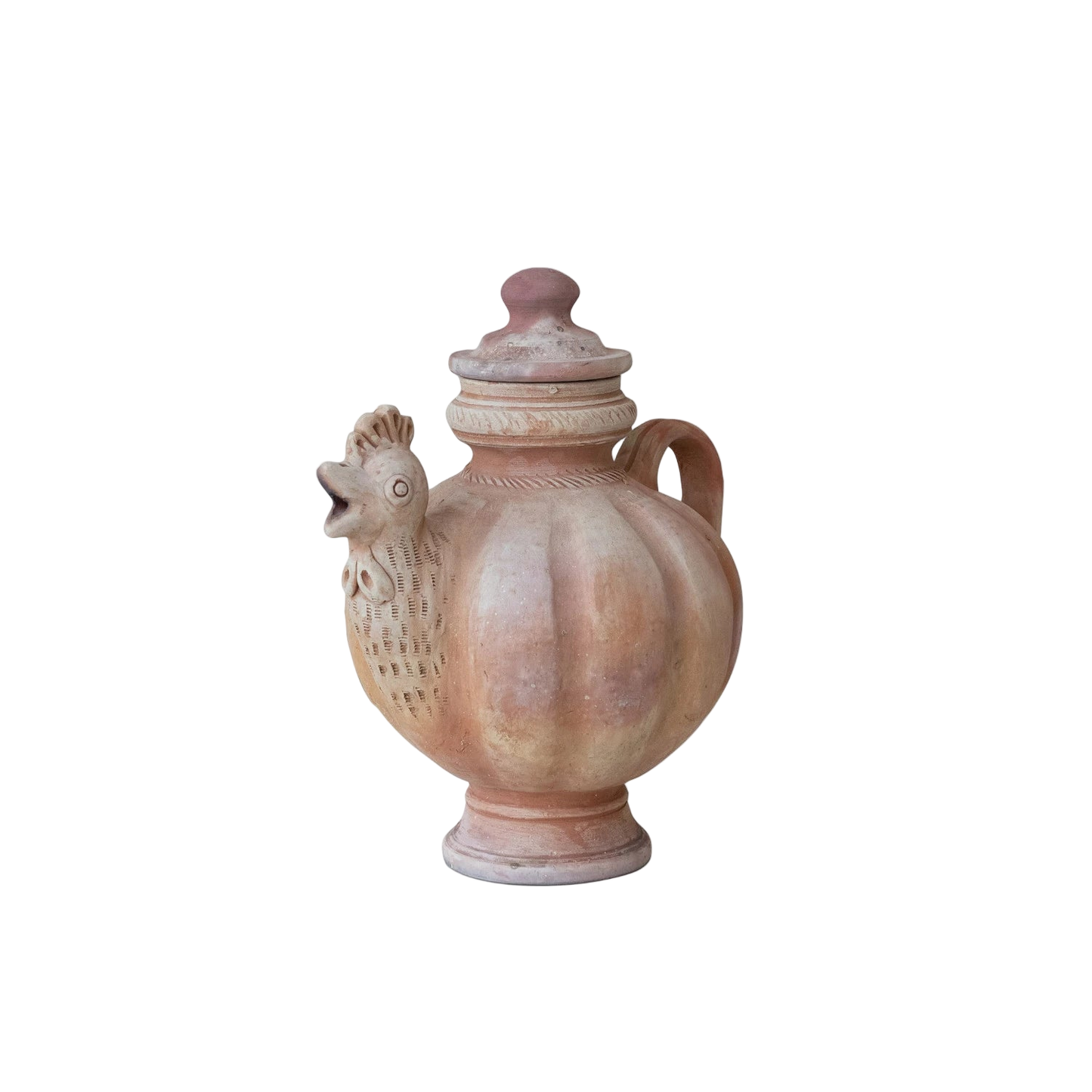 Terracotta Chicken Pitcher