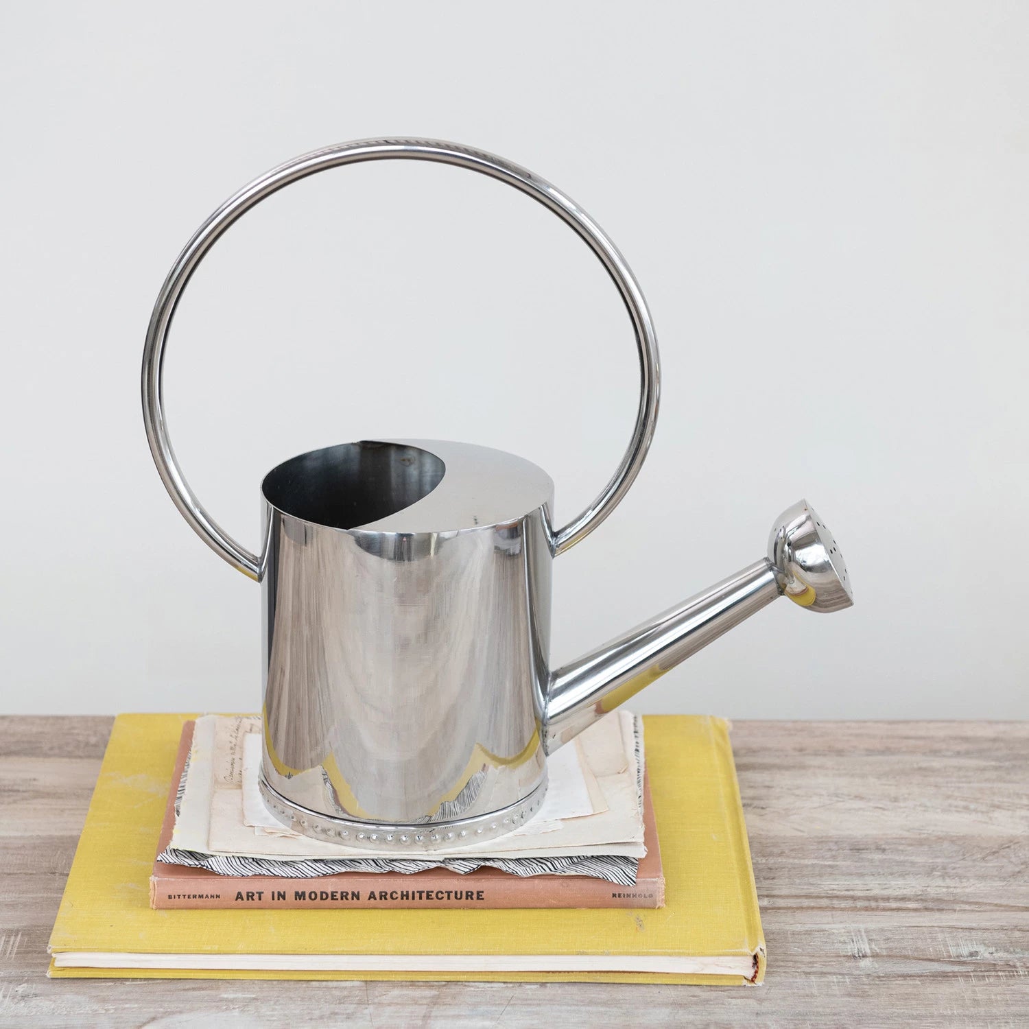 Silver Watering Can