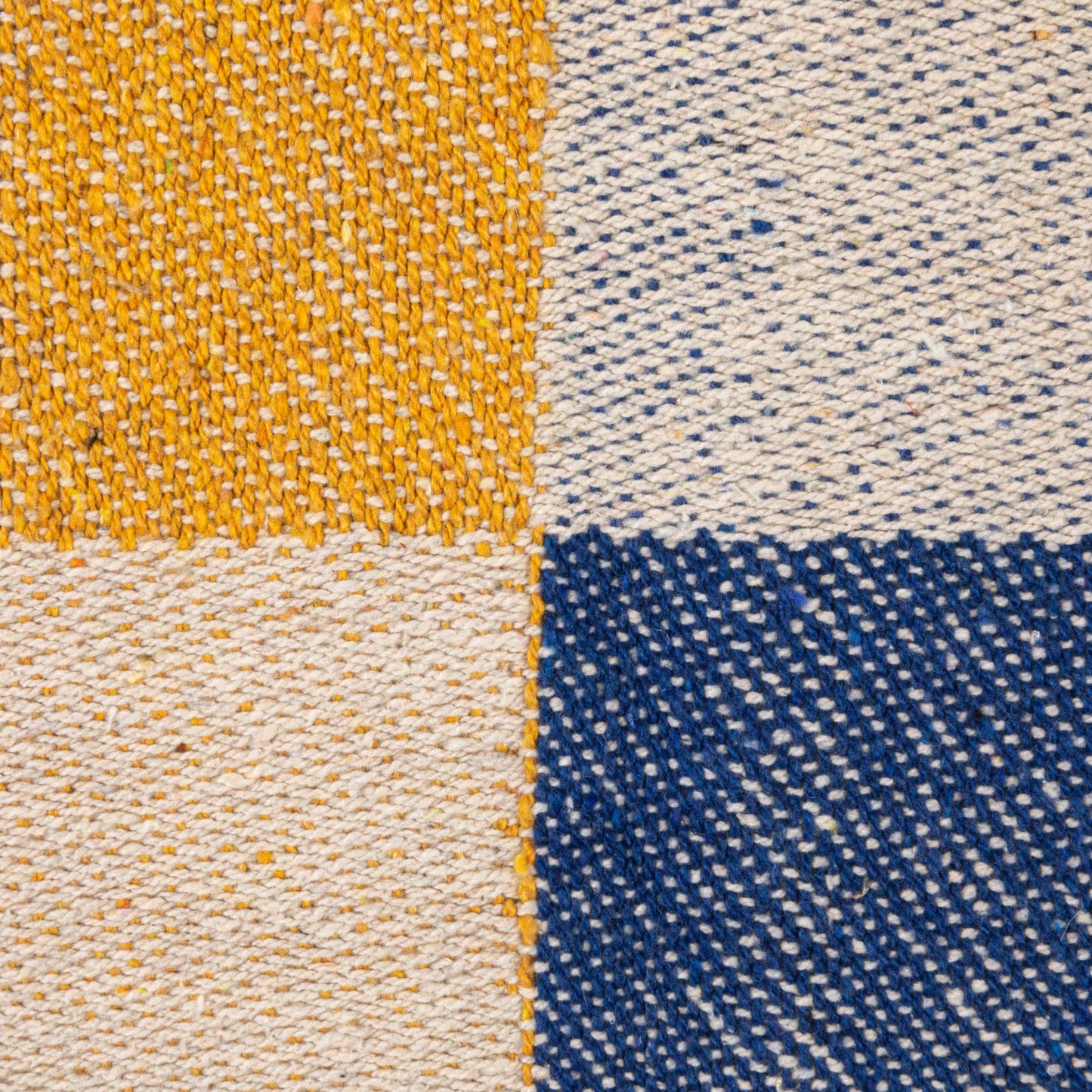 Two-Toned Checked Throw