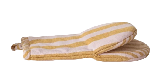 Striped Oven Mitt