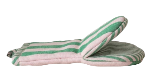 Striped Oven Mitt