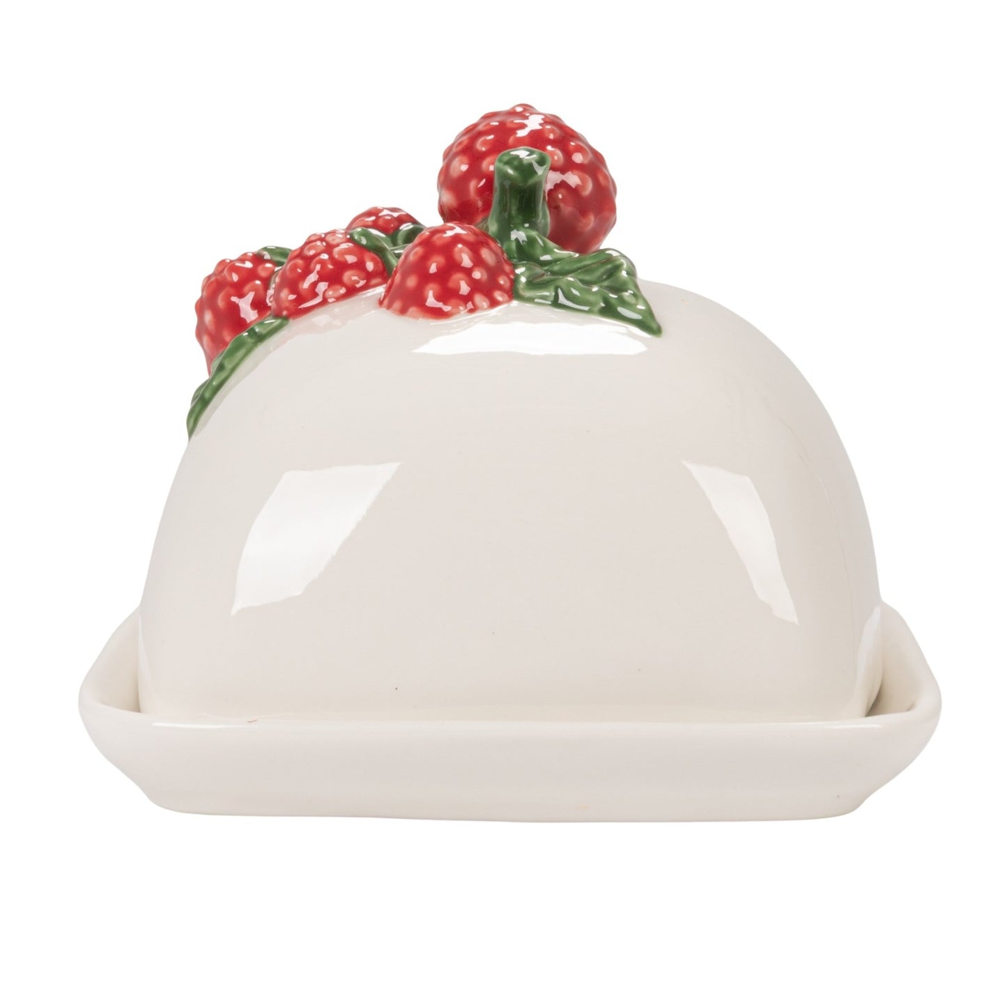 Raspberry Butter Dish