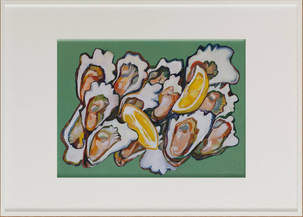 November Oysters Prints: 11" x 14"
