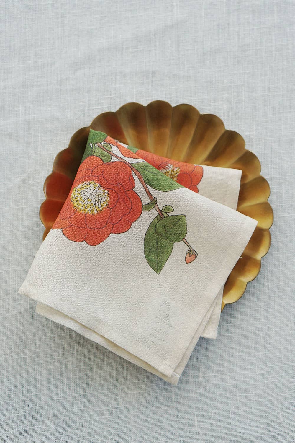 Hanky Isabelle.B No.12 Camelia