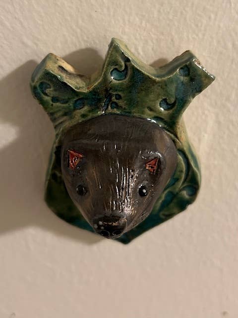 Beaver on a Plaque
