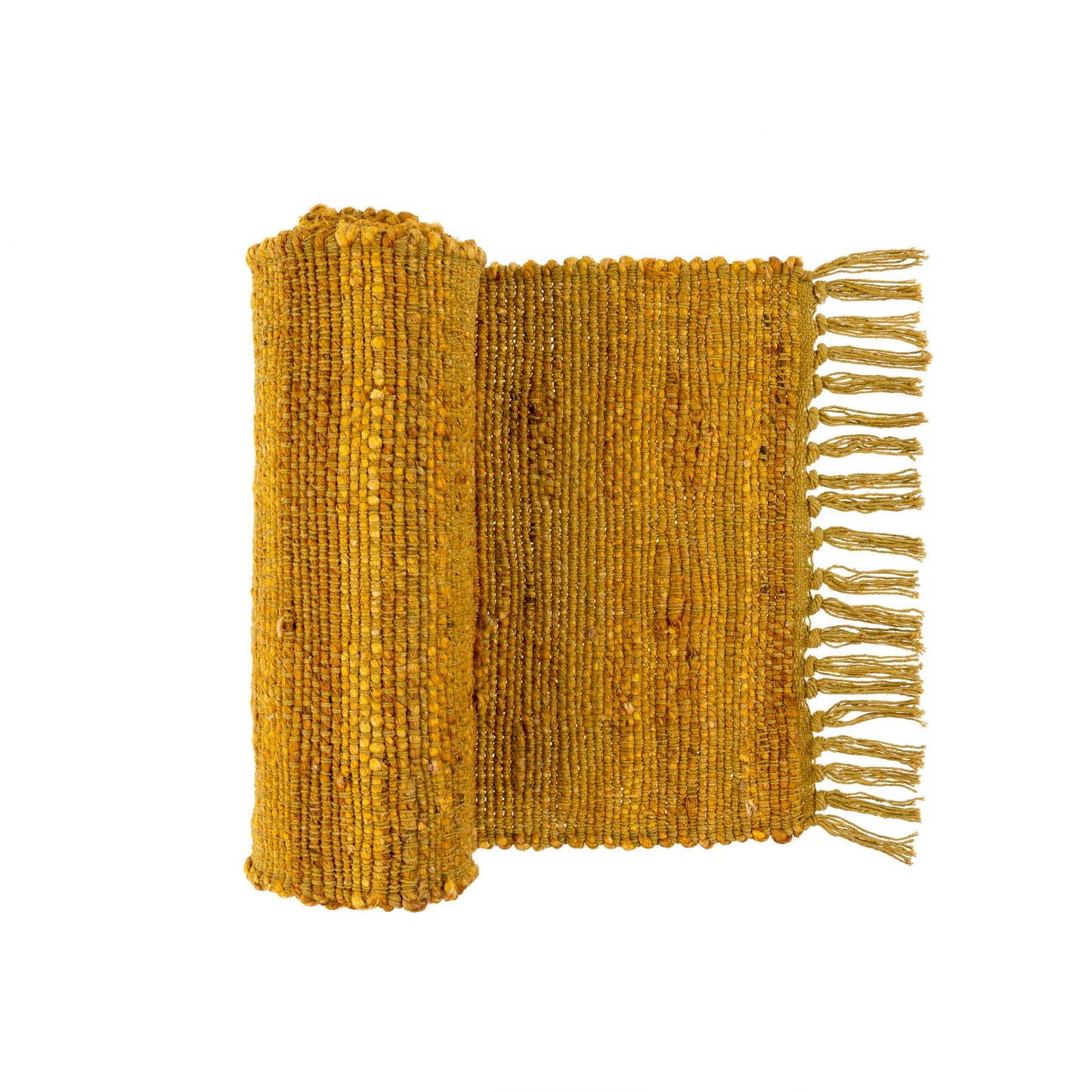 Tulum Jute Table Runner, Canary