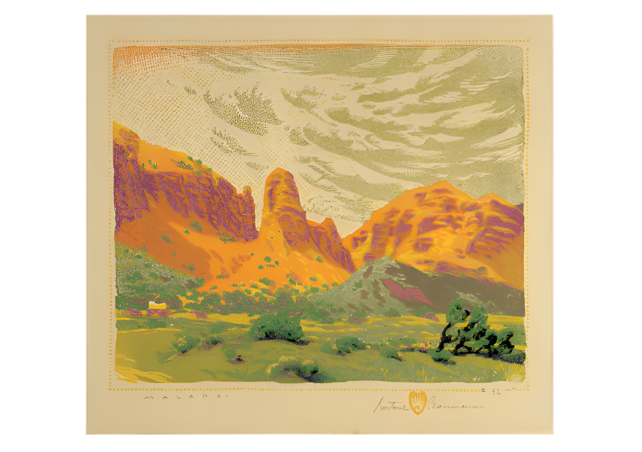 Gustave Baumann: Southwest Landscapes Boxed Notecard Assortment