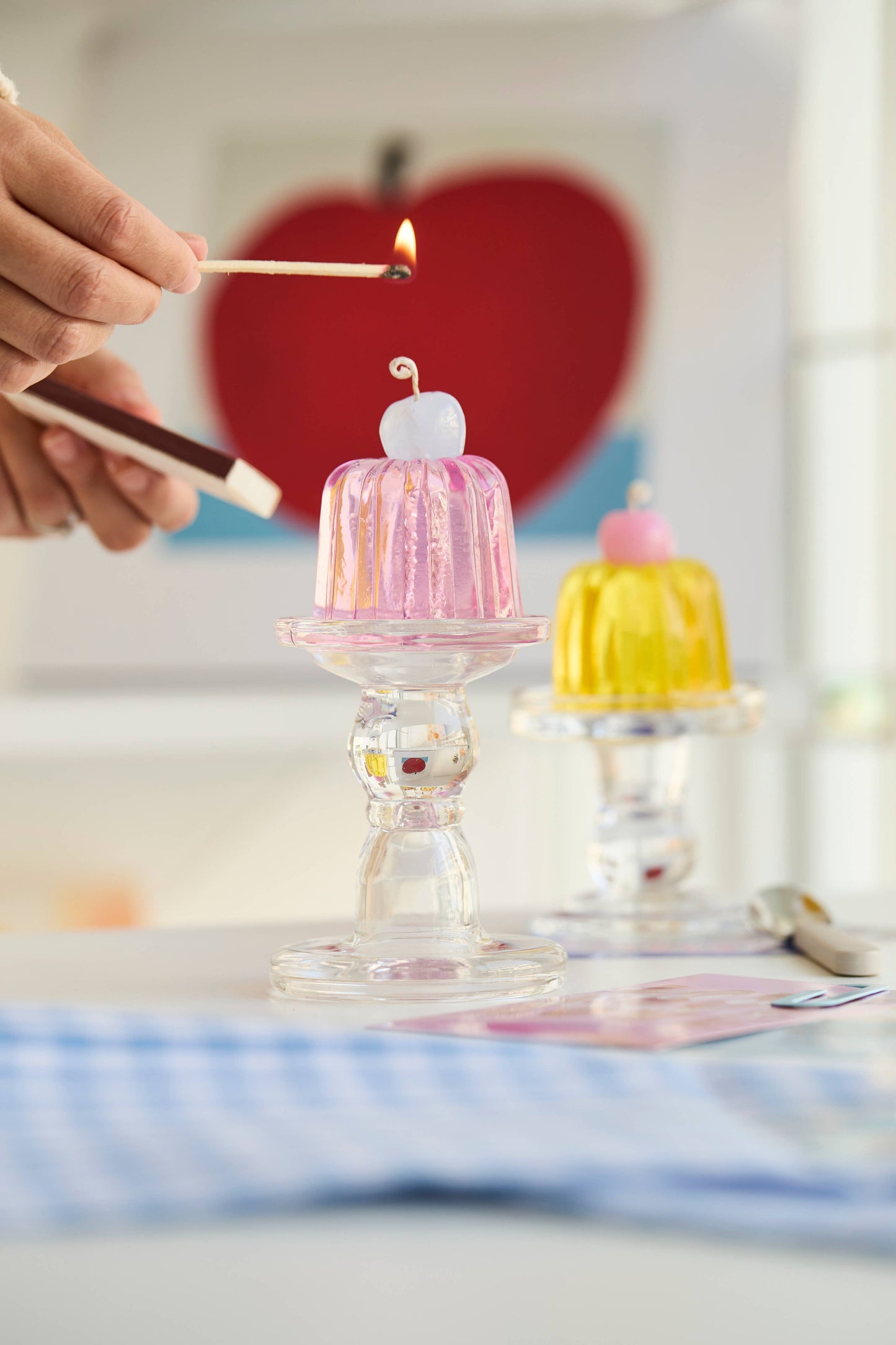 Hand-Made Jelly Candle | Bashful Affection