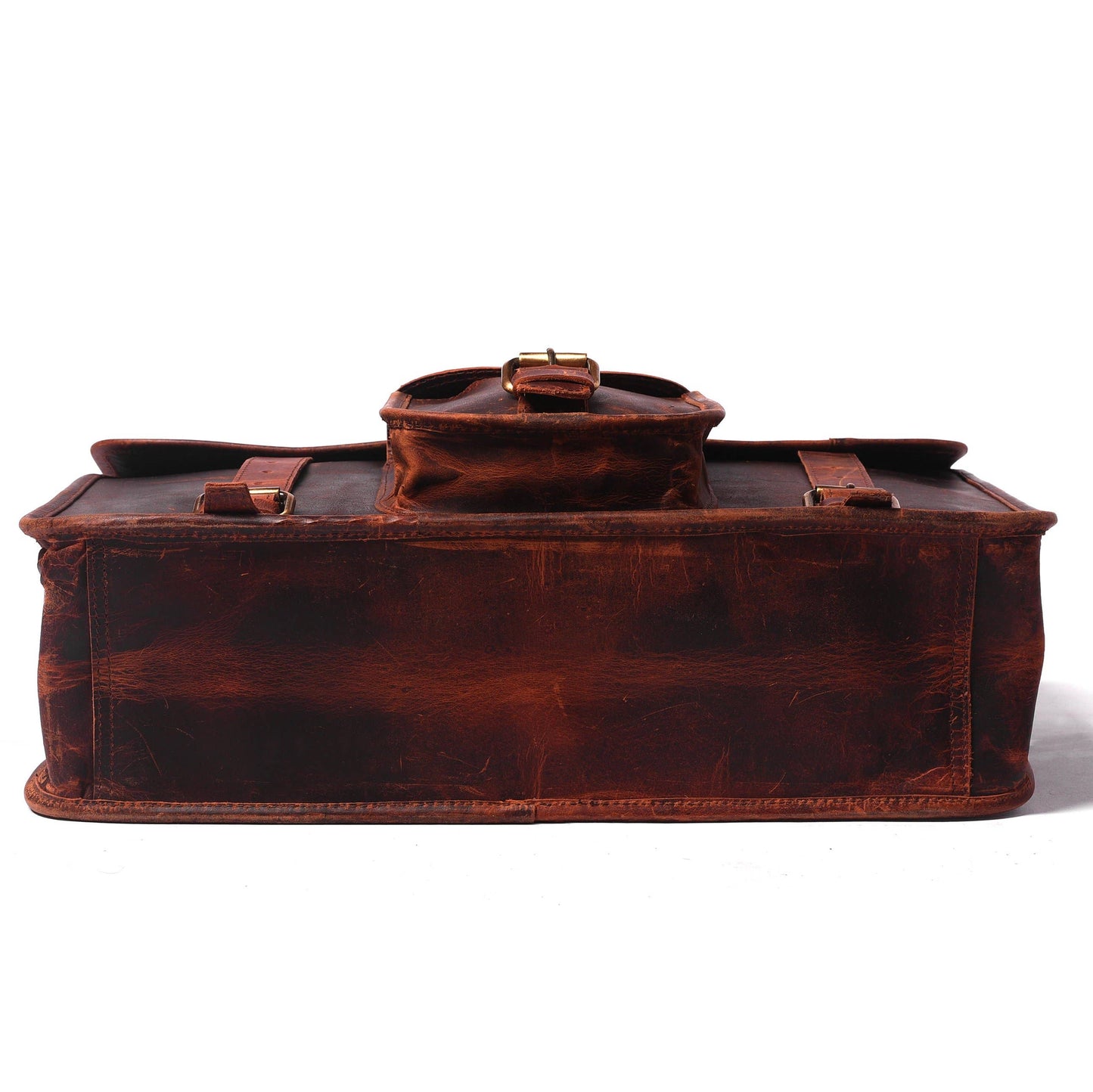 Loculus Leather Messenger Bag