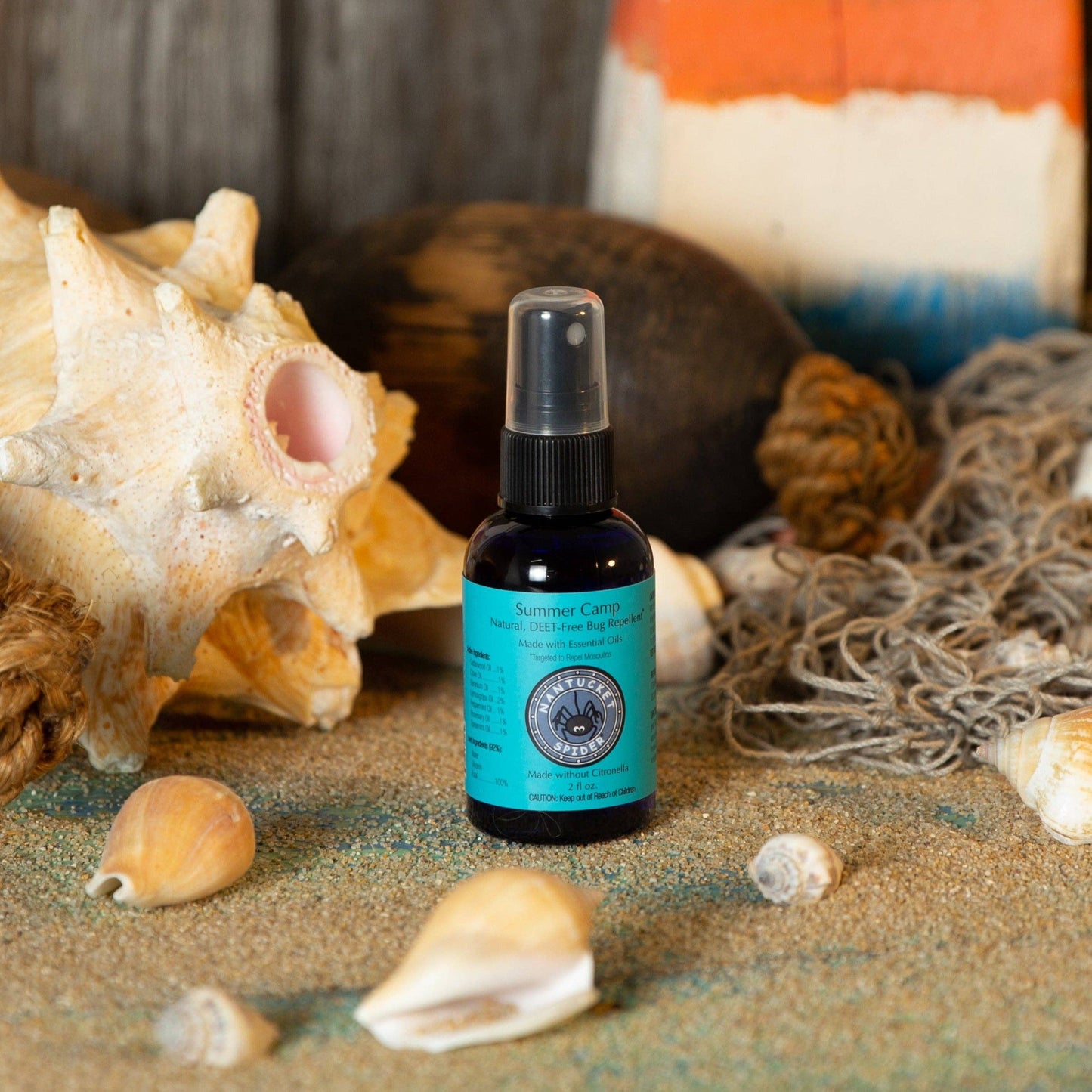 Summer Camp Natural Bug Repellent Spray for Kids: 8 oz