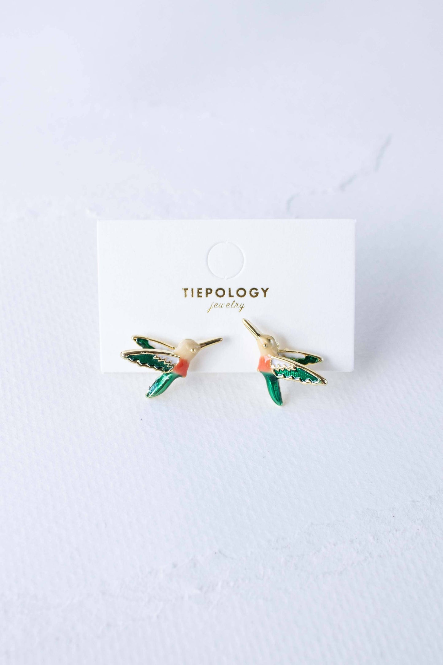 Mini Hummingbird Stud Earrings