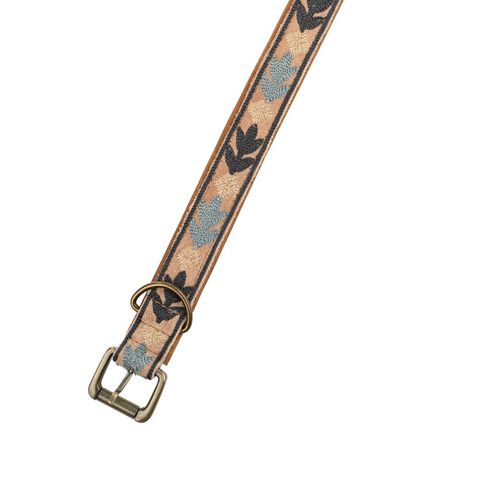 Casper Embroidered Dog Collar M