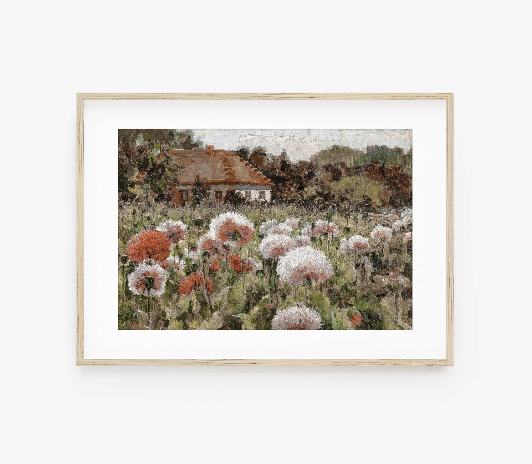 Blooming Spring Floral Painting 11"x14"