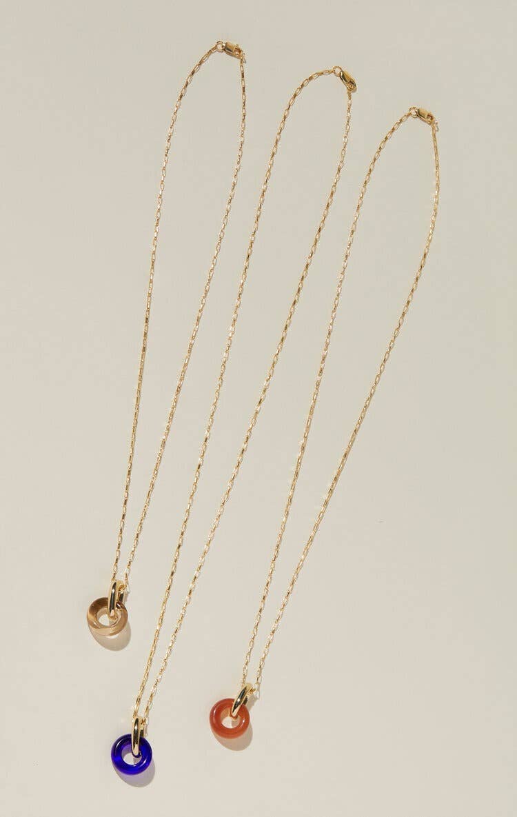 Anna Necklace - Cobalt