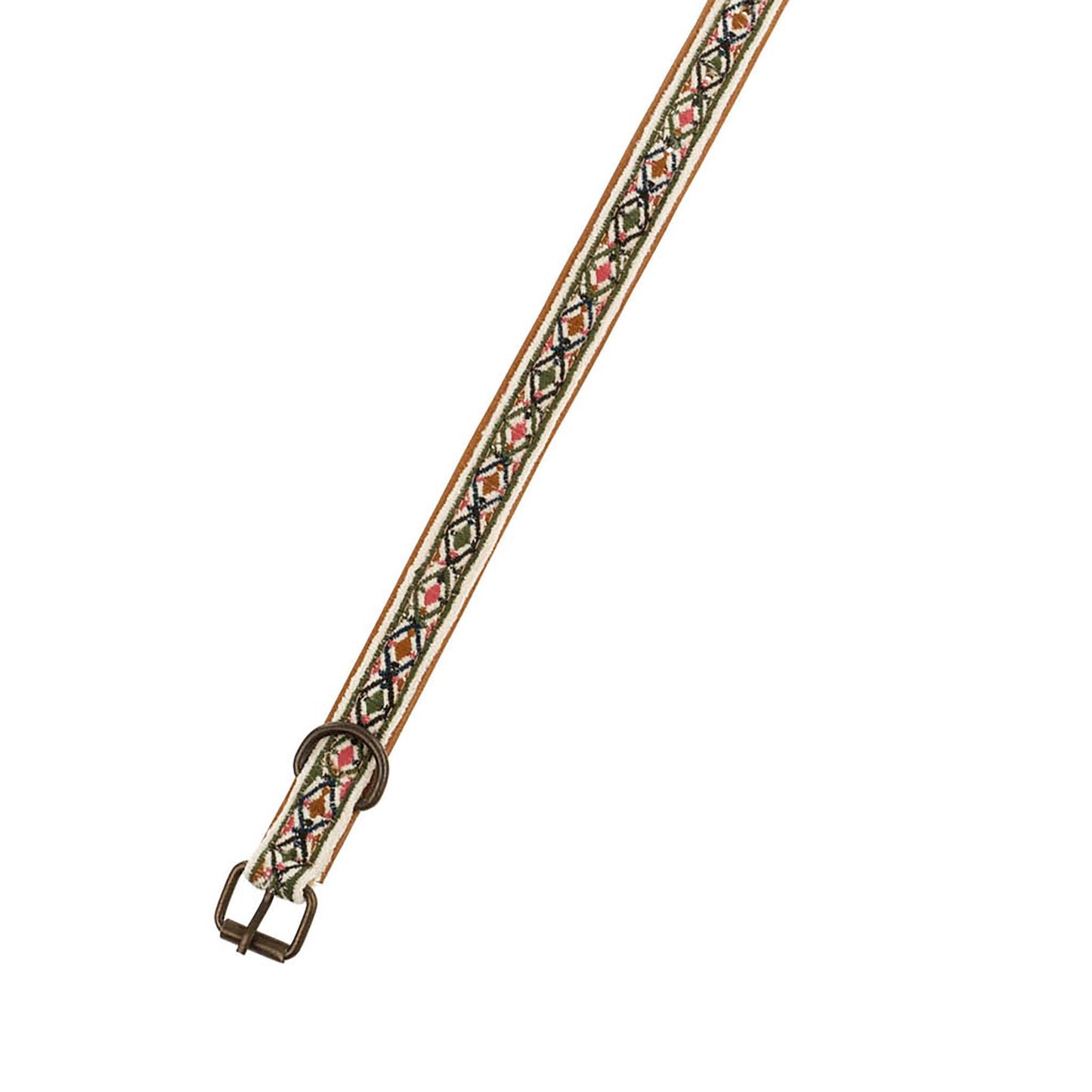 Riley Embroidered Dog Collar XS