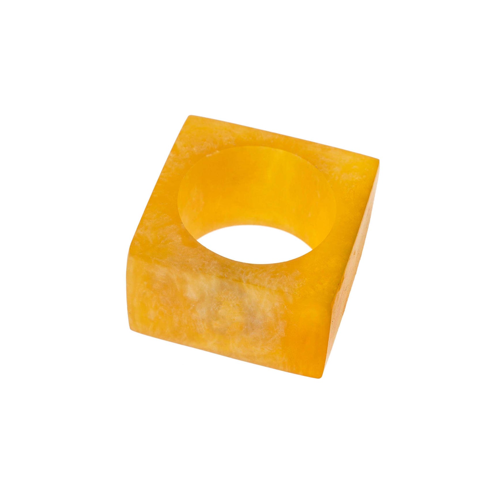 Resin Napkin Ring Gold
